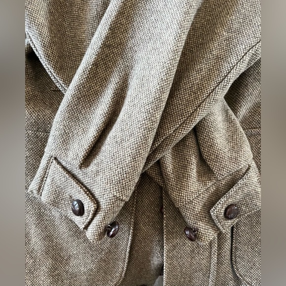 Coldwater Creek Barn Coat, Tweed Wool, Size Medium‎ Vegan - Picture 2 of 10